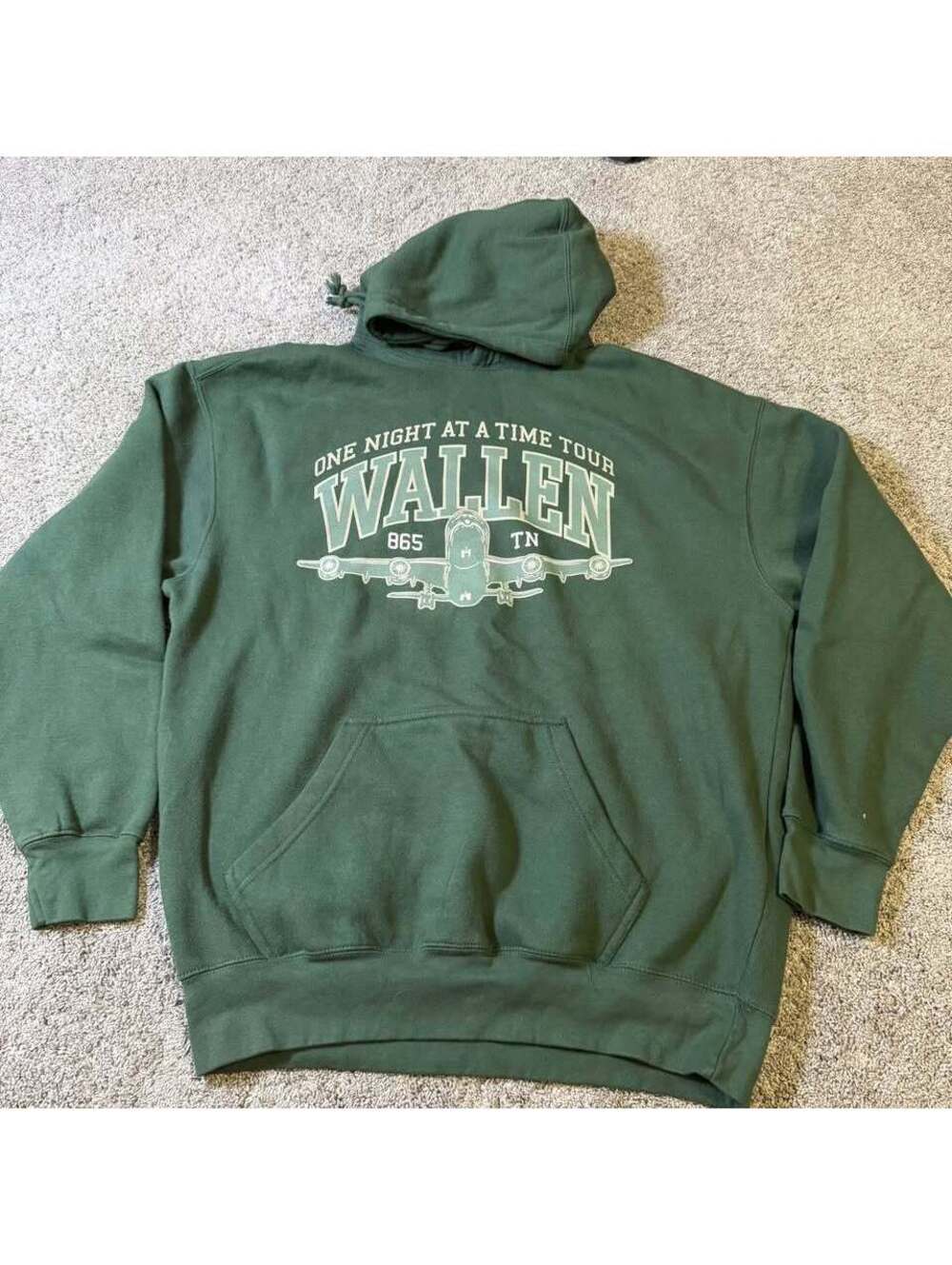 Morgan Wallen One Night At A Time 2024 Tour Hoodie size Large
